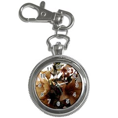 Lilies-1-1 Key Chain Watches by bestdesignintheworld