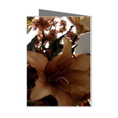 Lilies-1-1 Mini Greeting Cards (pkg Of 8) by bestdesignintheworld