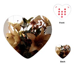 Lilies-1-1 Playing Cards Single Design (heart)