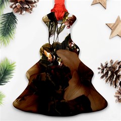 Lilies-1-1 Christmas Tree Ornament (two Sides)