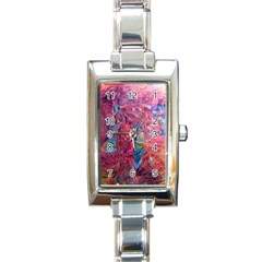 Blend 10-11 Liquify I Vibrance Rectangle Italian Charm Watch