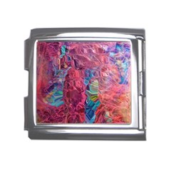 Blend 10-11 Liquify I Vibrance Mega Link Italian Charm (18mm) by kaleidomarblingart