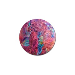 Blend 10-11 Liquify I Vibrance Golf Ball Marker by kaleidomarblingart