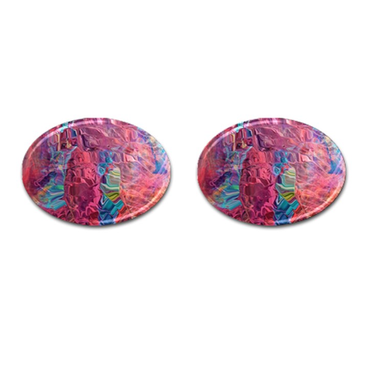 Blend 10-11 Liquify I Vibrance Cufflinks (Oval)