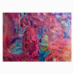 Blend 10-11 Liquify I Vibrance Large Glasses Cloth by kaleidomarblingart