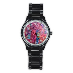 Blend 10-11 Liquify I Vibrance Stainless Steel Round Watch