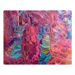 Blend 10-11 Liquify I Vibrance Two Sides Premium Plush Fleece Blanket (Large)