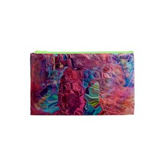 Blend 10-11 Liquify I Vibrance Cosmetic Bag (xs) by kaleidomarblingart