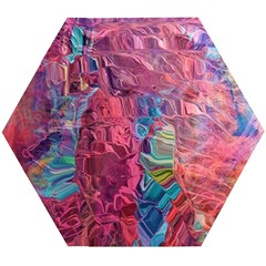 Blend 10-11 Liquify I Vibrance Wooden Puzzle Hexagon