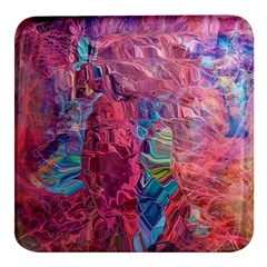 Blend 10-11 Liquify I Vibrance Square Glass Fridge Magnet (4 pack)