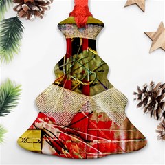 Collage Christmas Tree Ornament (two Sides)