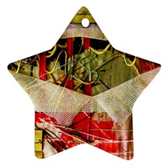 Collage Star Ornament (two Sides) by bestdesignintheworld