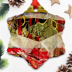 Collage Ornament (snowflake)