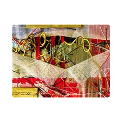 Collage Premium Plush Fleece Blanket (mini)