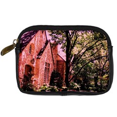 Hot Day In  Dallas-6 Digital Camera Leather Case by bestdesignintheworld