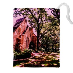 Hot Day In  Dallas-6 Drawstring Pouch (5xl) by bestdesignintheworld