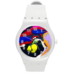 Japan Is So Close-1-1 Round Plastic Sport Watch (m) by bestdesignintheworld