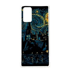 Castle Starry Night Van Gogh Parody Samsung Galaxy Note 20 Tpu Uv Case by Sarkoni