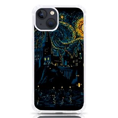 Castle Starry Night Van Gogh Parody Iphone 13 Tpu Uv Print Case by Sarkoni