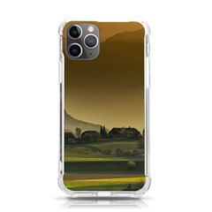 Mountains Village Trees Hills Iphone 11 Pro 5 8 Inch Tpu Uv Print Case by Sarkoni