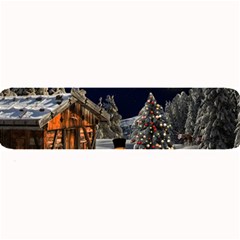 Christmas Landscape Large Bar Mat by Sarkoni