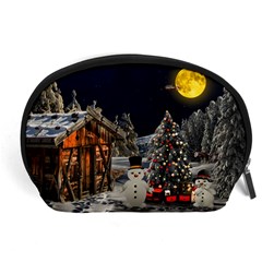 Christmas Landscape Accessory Pouch (large) by Sarkoni