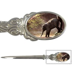 Baby Elephant Watering Hole Letter Opener by Sarkoni