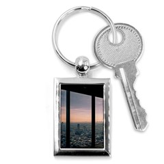 Shibuyasky Shibuya Tokyo Japan Key Chain (rectangle) by Sarkoni