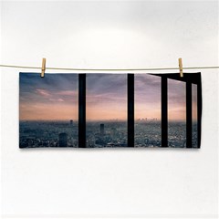 Shibuyasky Shibuya Tokyo Japan Hand Towel by Sarkoni