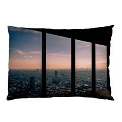 Shibuyasky Shibuya Tokyo Japan Pillow Case by Sarkoni