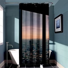 Shibuyasky Shibuya Tokyo Japan Shower Curtain 36  X 72  (stall)  by Sarkoni