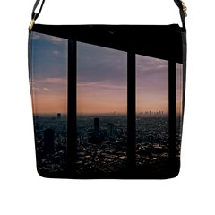 Shibuyasky Shibuya Tokyo Japan Flap Closure Messenger Bag (l) by Sarkoni