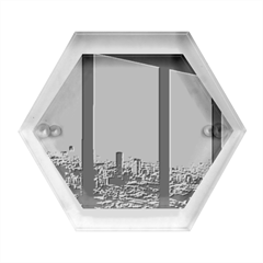 Shibuyasky Shibuya Tokyo Japan Hexagon Wood Jewelry Box by Sarkoni