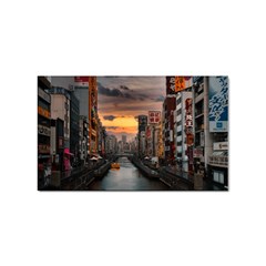 River Buildings City Urban Sticker Rectangular (10 Pack) by Sarkoni