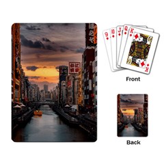 River Buildings City Urban Playing Cards Single Design (rectangle) by Sarkoni