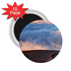 Landscape Sky Clouds Mountain Road 2 25  Magnets (10 Pack)  by Sarkoni