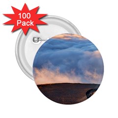 Landscape Sky Clouds Mountain Road 2 25  Buttons (100 Pack)  by Sarkoni