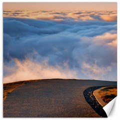 Landscape Sky Clouds Mountain Road Canvas 12  X 12  by Sarkoni