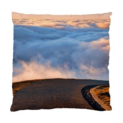 Landscape Sky Clouds Mountain Road Standard Cushion Case (one Side) by Sarkoni