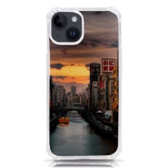 River Buildings City Urban Iphone 14 Tpu Uv Print Case by Sarkoni