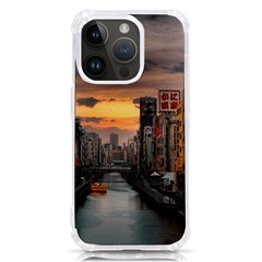 River Buildings City Urban Iphone 14 Pro Tpu Uv Print Case by Sarkoni