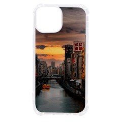 River Buildings City Urban Iphone 13 Mini Tpu Uv Print Case by Sarkoni