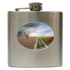 Climate Landscape Hip Flask (6 Oz) by Sarkoni