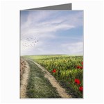 Climate Landscape Greeting Card Left