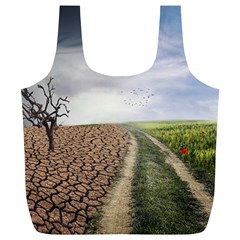 Climate Landscape Full Print Recycle Bag (xl) by Sarkoni