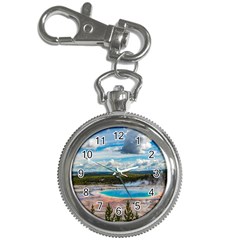 Mountains Trail Forest Yellowstone Key Chain Watches by Sarkoni