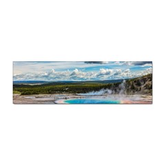 Mountains Trail Forest Yellowstone Sticker (bumper) by Sarkoni