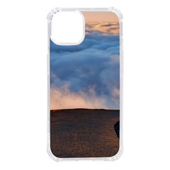 Landscape Sky Clouds Mountain Road Iphone 14 Tpu Uv Print Case by Sarkoni