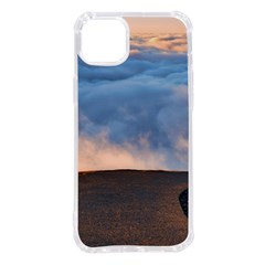 Landscape Sky Clouds Mountain Road Iphone 14 Plus Tpu Uv Print Case by Sarkoni