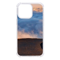 Landscape Sky Clouds Mountain Road Iphone 13 Pro Tpu Uv Print Case by Sarkoni